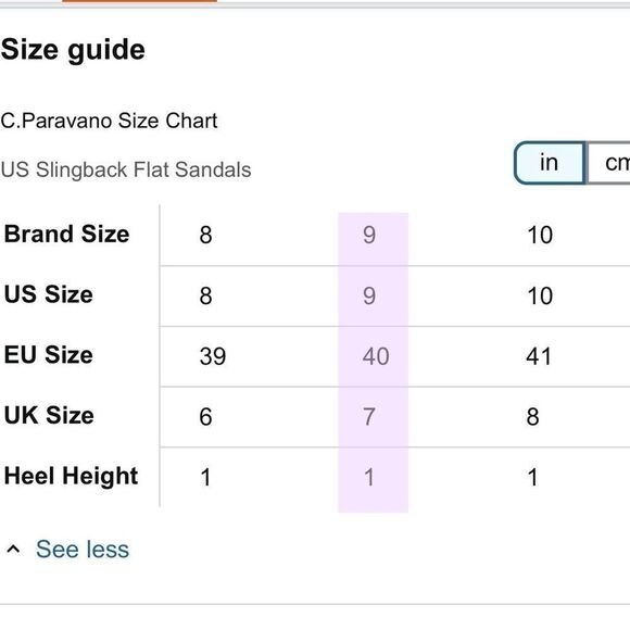 C.Paravano Navy Leather Square Toe Slingback Flats - Picture 9 of 9